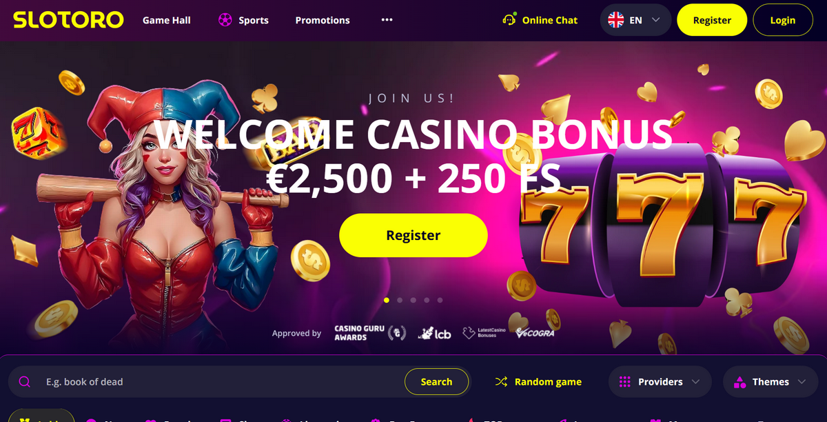 Bonus i kod promocyjny Slotoro